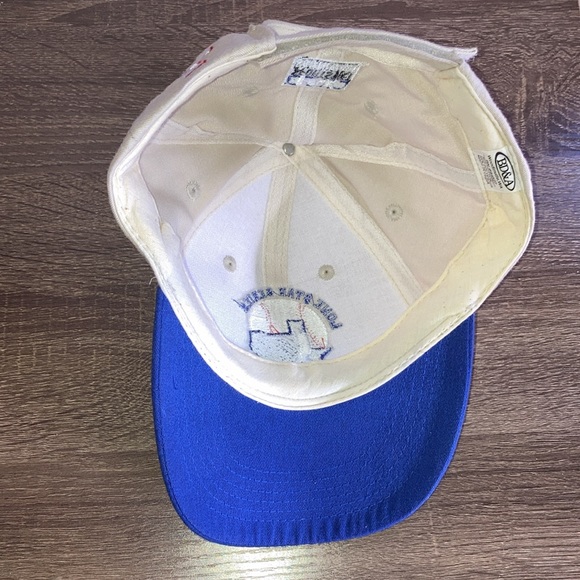 EUC Vintage 90's Lone Star Series Rangers Vs Astros Strapback Hat by BD&A - Picture 6 of 8